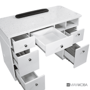 NAPA Manicure Table side angle view