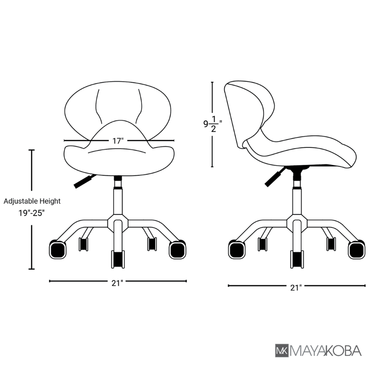 HUGO Technician Stool by Mayakoba