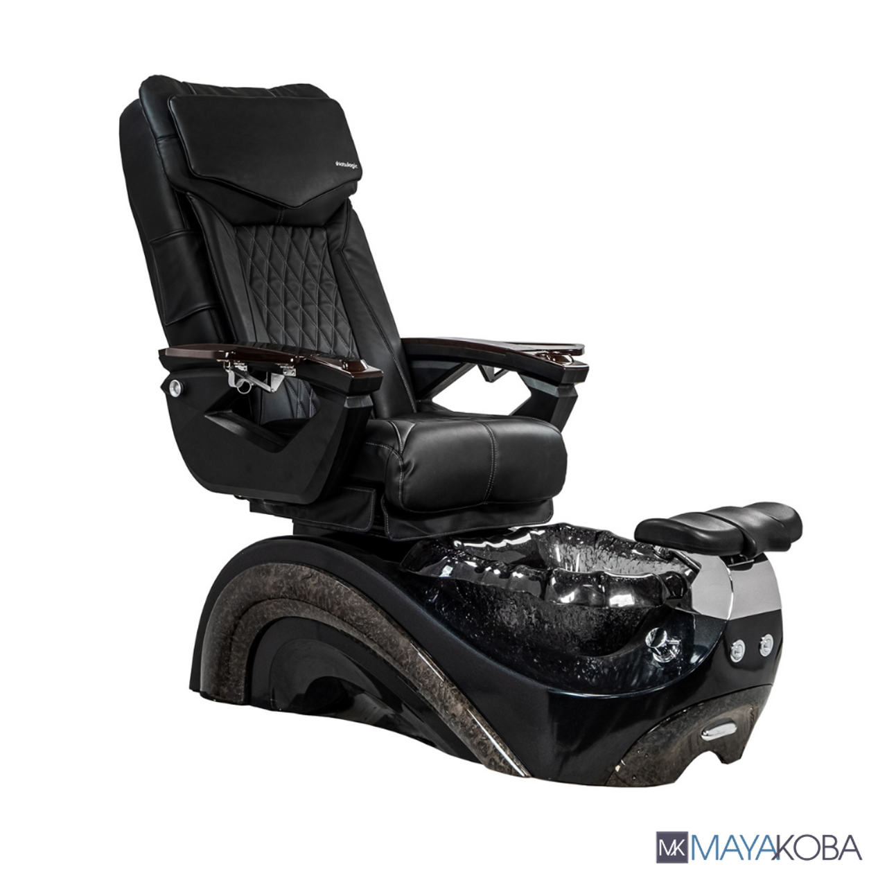 PERLA Pedicure Spa LX chair built-in remote detail