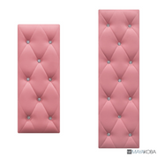 Drexel Tufted Single Manicure Table Front Panel Set