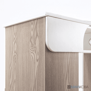 SENECA Manicure Table storage drawers detail