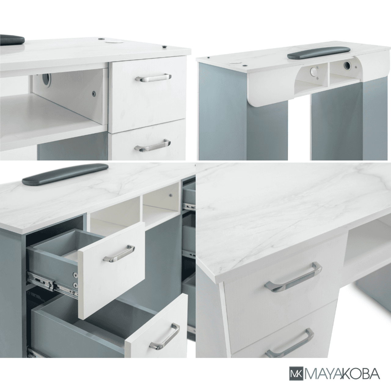 SENECA Manicure Nail Table by Mayakoba