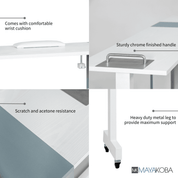 TAYLOR Foldable Manicure Table by Mayakoba