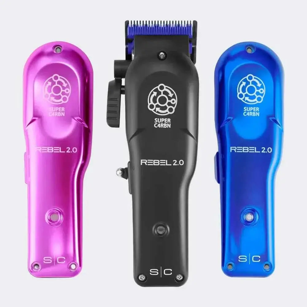 StyleCraft Rebel 2.0 Clipper/Instinct Metal Trimmer/Pink Shaver Combo - Modern Barber Supply
