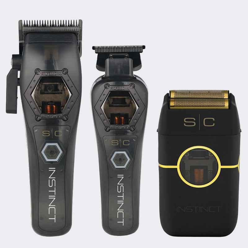 StyleCraft Instinct Metal Clipper, Trimmer & Shaver Combo - Modern Barber Supply