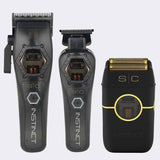 StyleCraft Instinct Metal Clipper, Trimmer & Shaver Combo