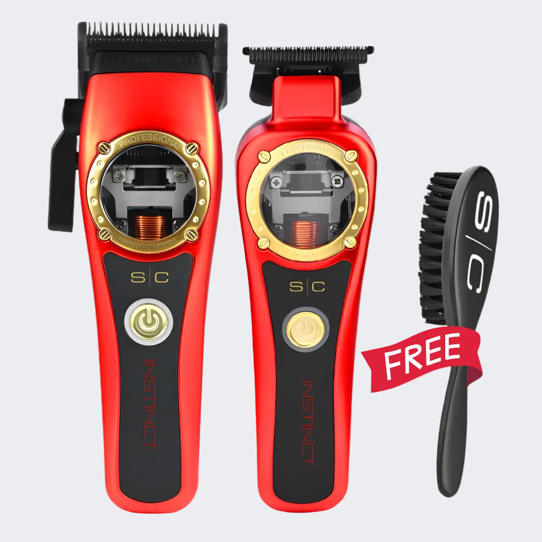 StyleCraft Instinct Clipper and Trimmer Combo (SC607M/SC407M) - Modern Barber Supply