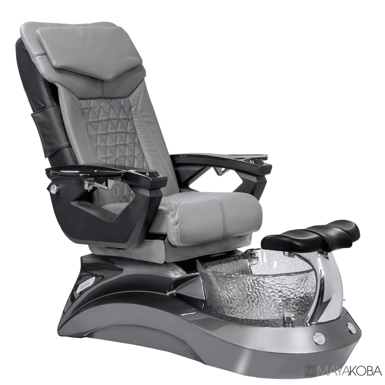 LOTUS II Pedicure Spa LX chair with built-in remote detail
