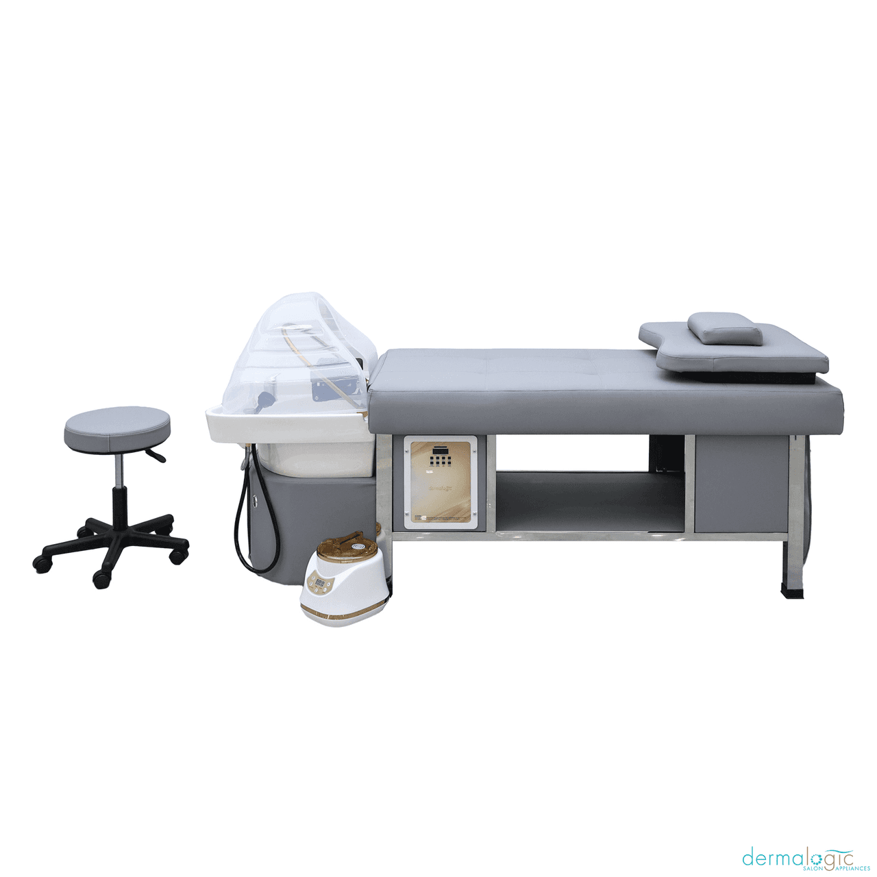 Metro Head Spa & Steam Therapy Treatment Bed by Dermalogic