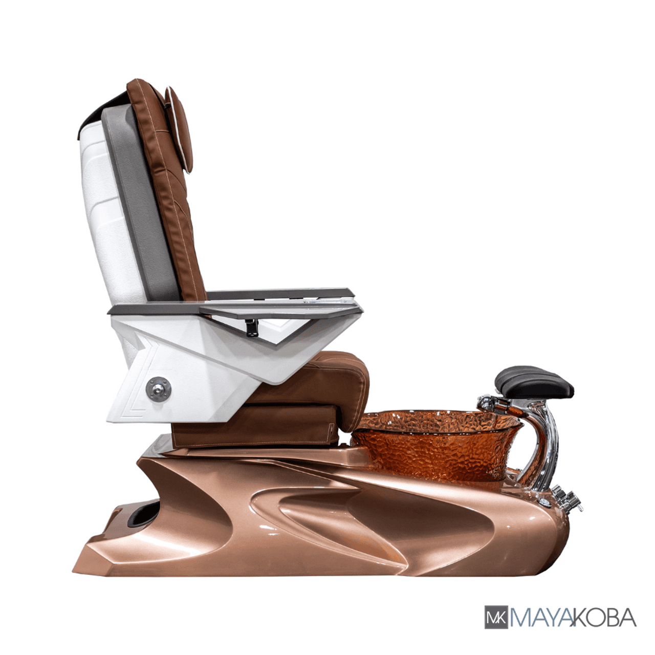 Viggo II Pedicure Spa armrest tray detail