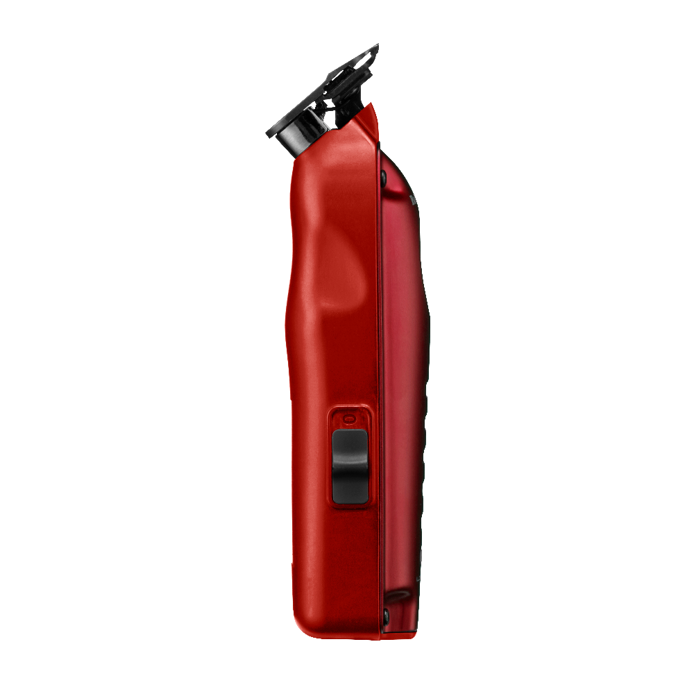 BaBylissPRO LO-PROFX Compact Trimmer Red side view - Modern Barber Supply