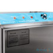 Dermalogic Towel Steamer 360 water fill and control detail