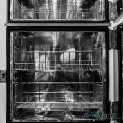 Dermalogic Towel Steamer 360 stainless steel cabinet detail