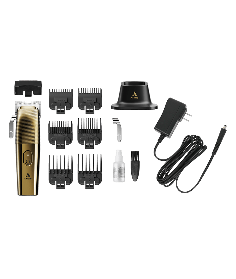 Andis Envy II Premier Clipper, Gold (561566) - Modern Barber Supply