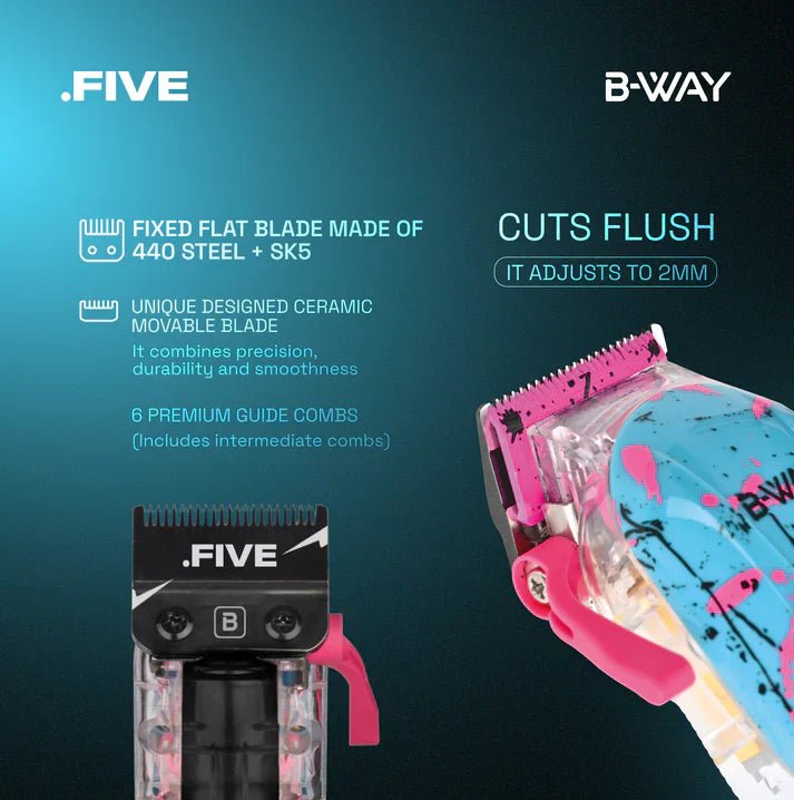 B - Way Five Clipper - Modern Barber Supply
