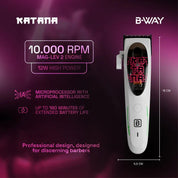 B - Way Katana Clipper - Modern Barber Supply