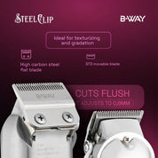 B - Way Steel Clip Clipper - Modern Barber Supply