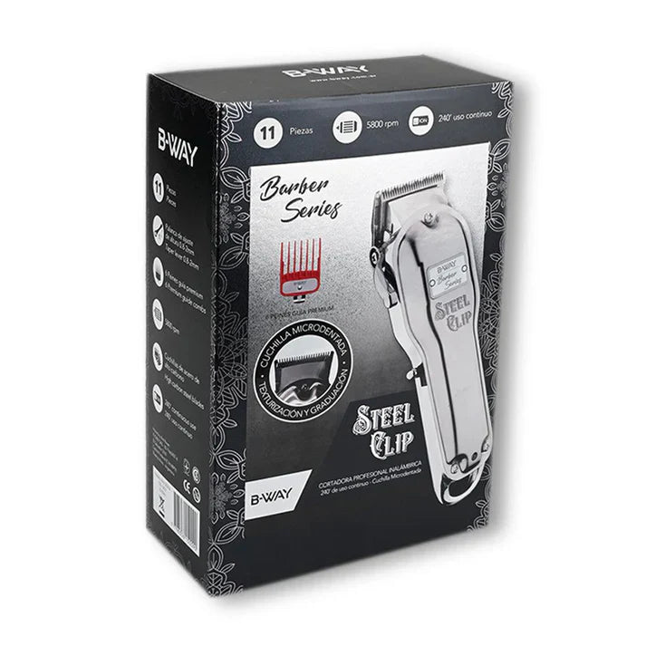 B - Way Steel Clip Clipper - Modern Barber Supply