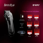 B - Way Steel Clip Clipper - Modern Barber Supply