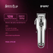 B - Way Steel Clip Clipper - Modern Barber Supply