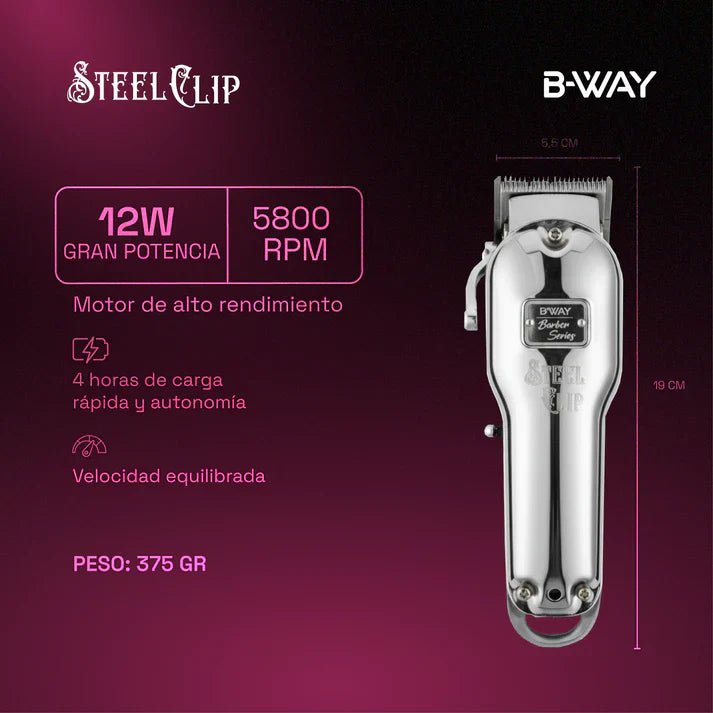 B - Way Steel Clip Clipper - Modern Barber Supply