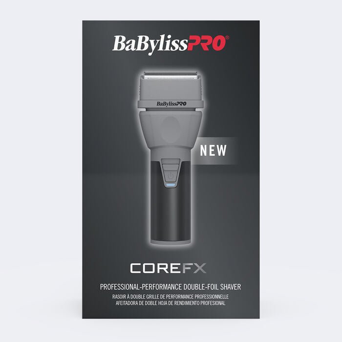 BaBylissPRO® COREFX Double Foil Shaver - Modern Barber Supply
