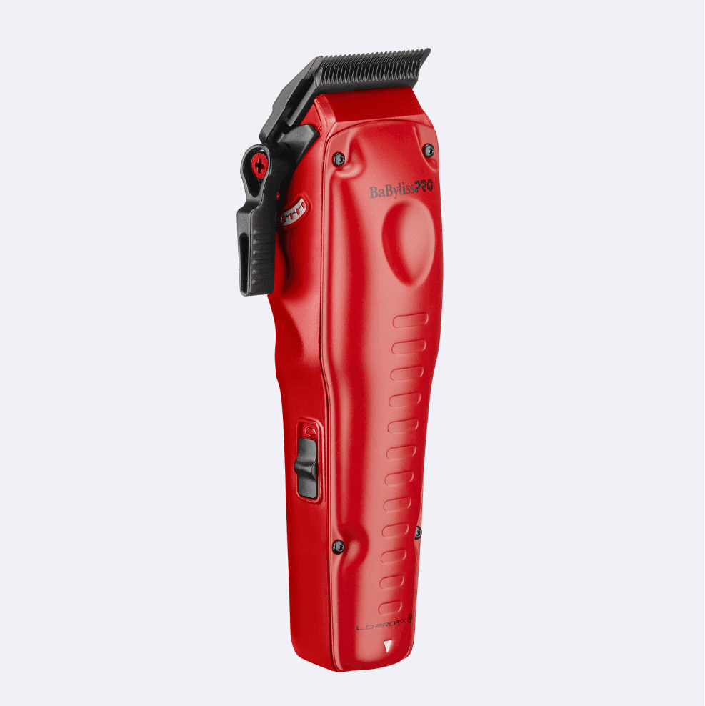 BaBylissPRO FXONE Lo-ProFX Limited Edition Matte Red Clipper (FX829MR) - Modern Barber Supply