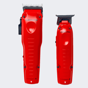 BaBylissPRO FXONE Lo-ProFX Matte Red Clipper & Trimmer Combo - Modern Barber Supply