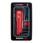 BaBylissPRO FXONE Lo-ProFX Matte Red Clipper & Trimmer Combo - Modern Barber Supply
