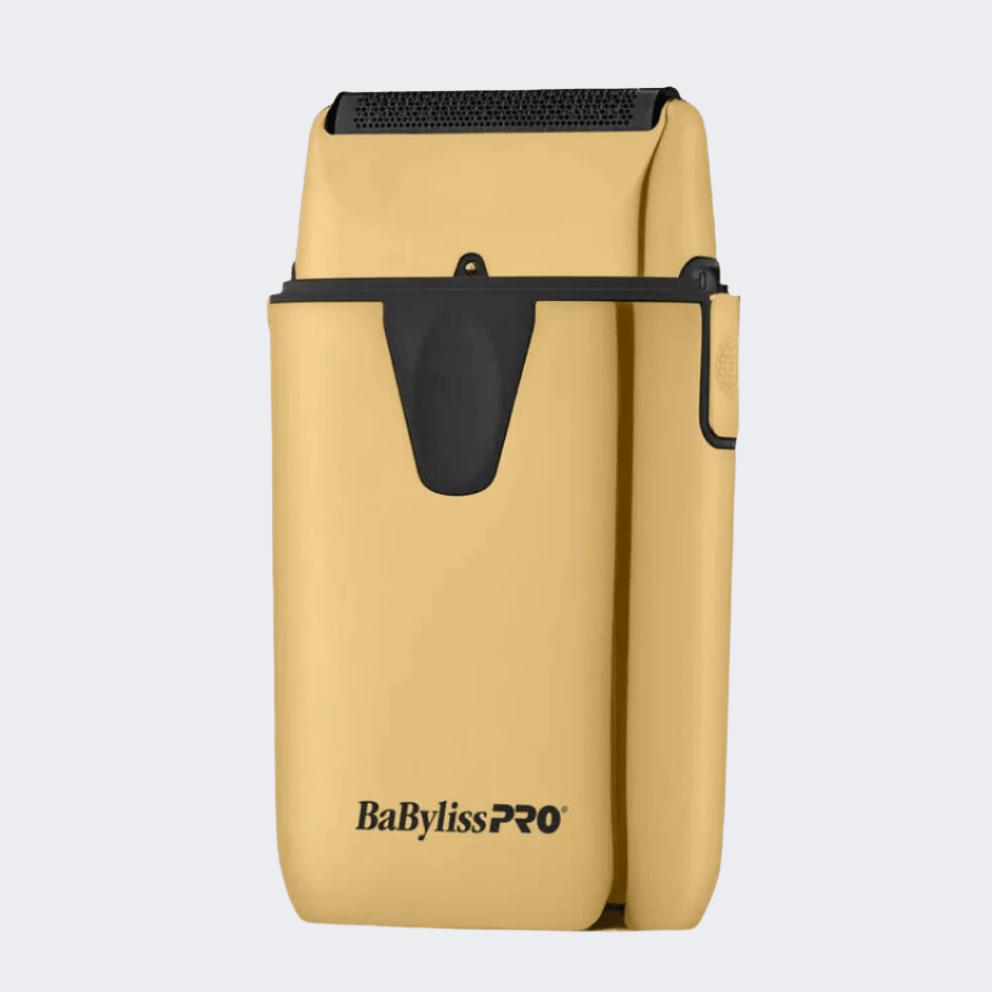 BaBylissPRO GoldFX Trimmer & UVFOIL Shaver Combo (FXLFHOLPKG) - Modern Barber Supply