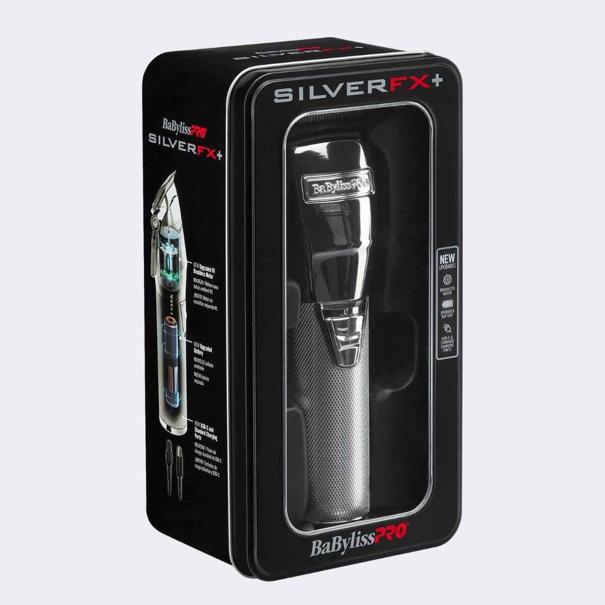 BaBylissPRO SilverFX+ Clipper & Trimmer Combo (FX870NS & FX787NS) - Modern Barber Supply