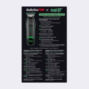 BaBylissPRO x Tomb45 Wireless-Charging Trimmer (FXT45T) - Modern Barber Supply