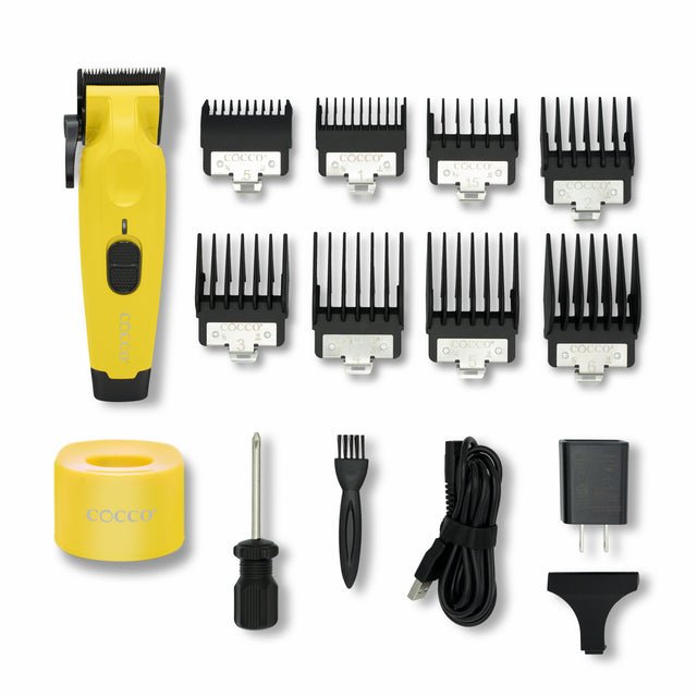 COCCO HYPER VELOCE PRO CLIPPER YELLOW - Modern Barber Supply