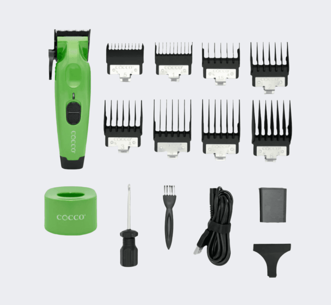 Cocco Hyper Veloce Pro Clipper Green - Modern Barber Supply