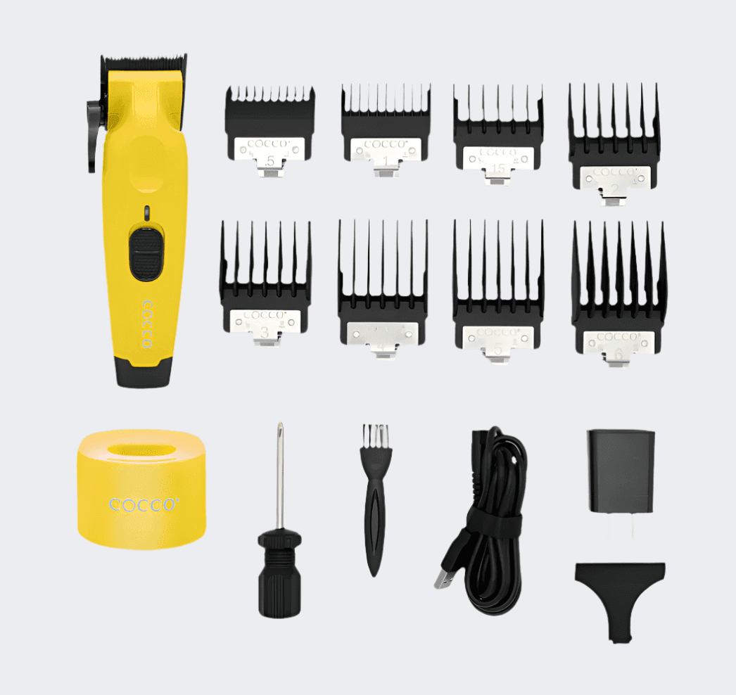 Cocco Hyper Veloce Pro Clipper Yellow - Modern Barber Supply