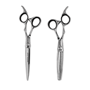 Cocco Super Cobalt Shear & Thinner Set - Modern Barber Supply