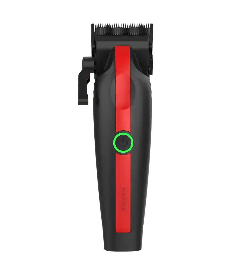 COCCO VELOCE LITE CLIPPER BLACK/RED STRIPE - Modern Barber Supply
