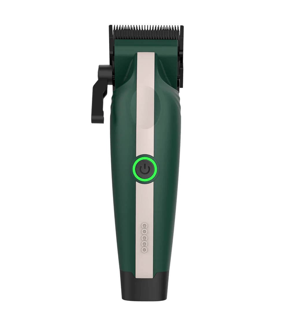 COCCO VELOCE LITE CLIPPER GREEN/WHITE STRIPE - Modern Barber Supply