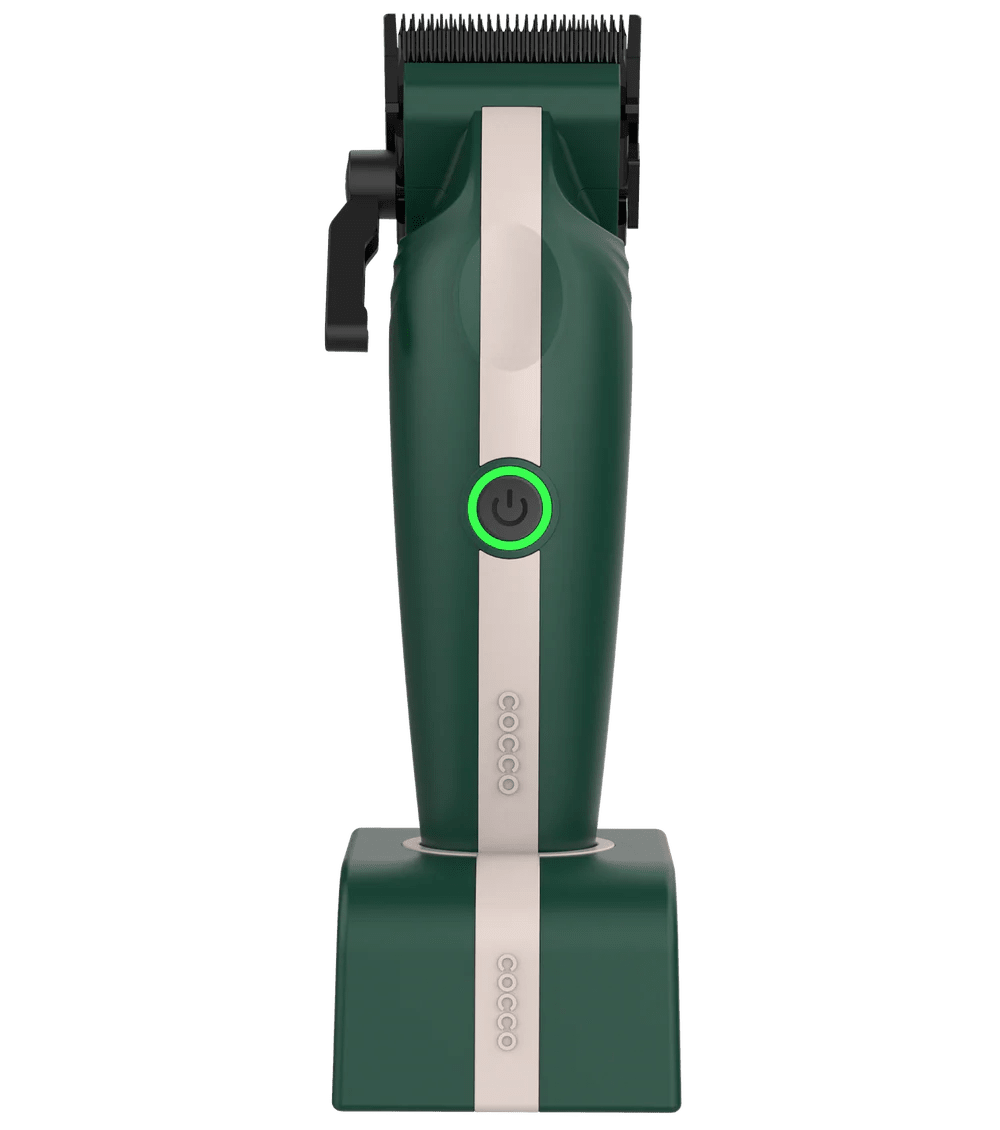 COCCO VELOCE LITE CLIPPER GREEN/WHITE STRIPE - Modern Barber Supply