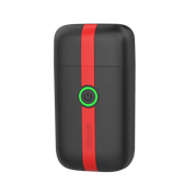 Cocco Veloce Lite Shaver Black / Red Stripe - Modern Barber Supply