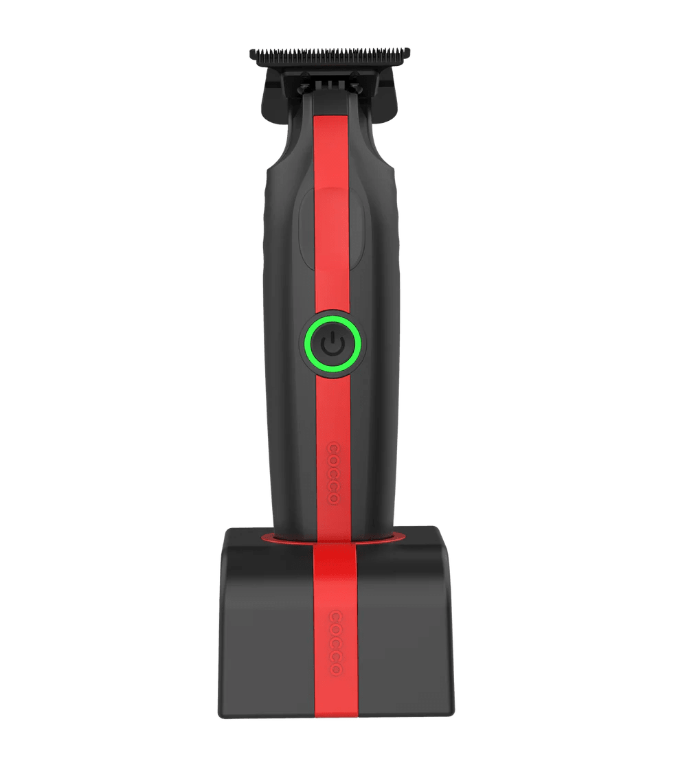 COCCO VELOCE LITE TRIMMER BLACK/RED - Modern Barber Supply