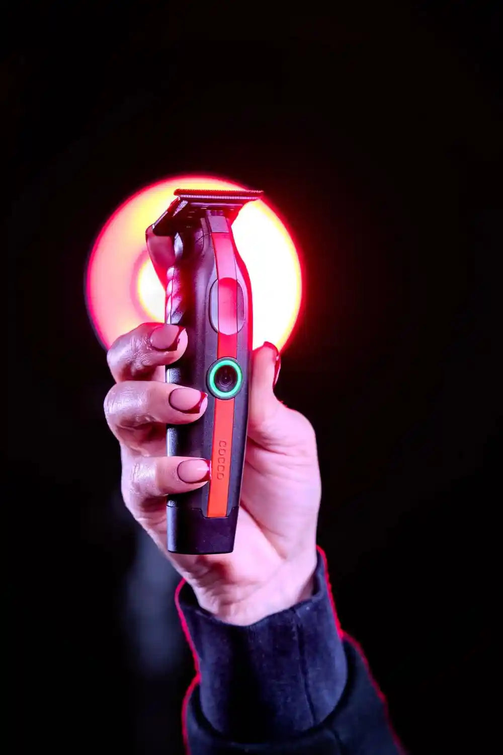 COCCO VELOCE LITE TRIMMER BLACK/RED - Modern Barber Supply