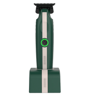 COCCO VELOCE LITE TRIMMER GREEN/WHITE STRIPE - Modern Barber Supply