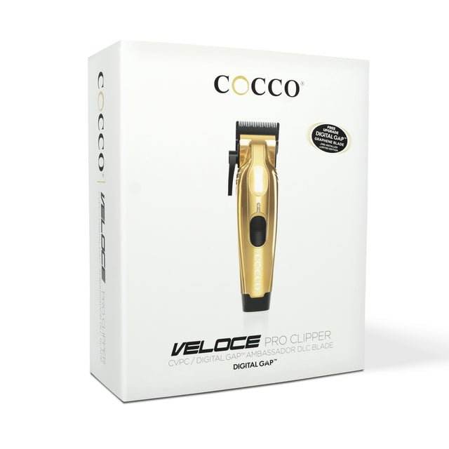 COCCO VELOCE PRO CLIPPER GOLD - Modern Barber Supply