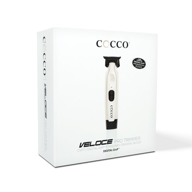 COCCO VELOCE PRO TRIMMER PEARL WHITE - Modern Barber Supply