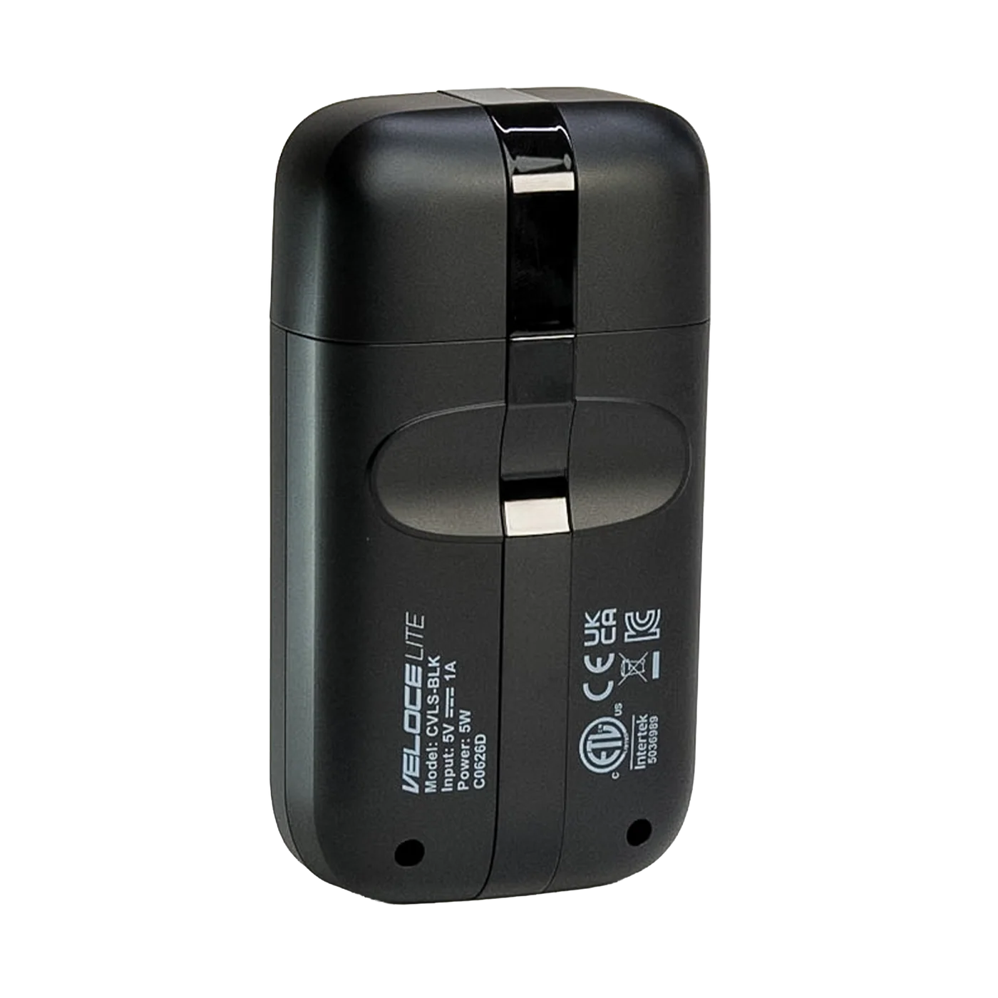 Cocco Veloce Lite Shaver Black/Black Stripe — All-Black Foil Shaver