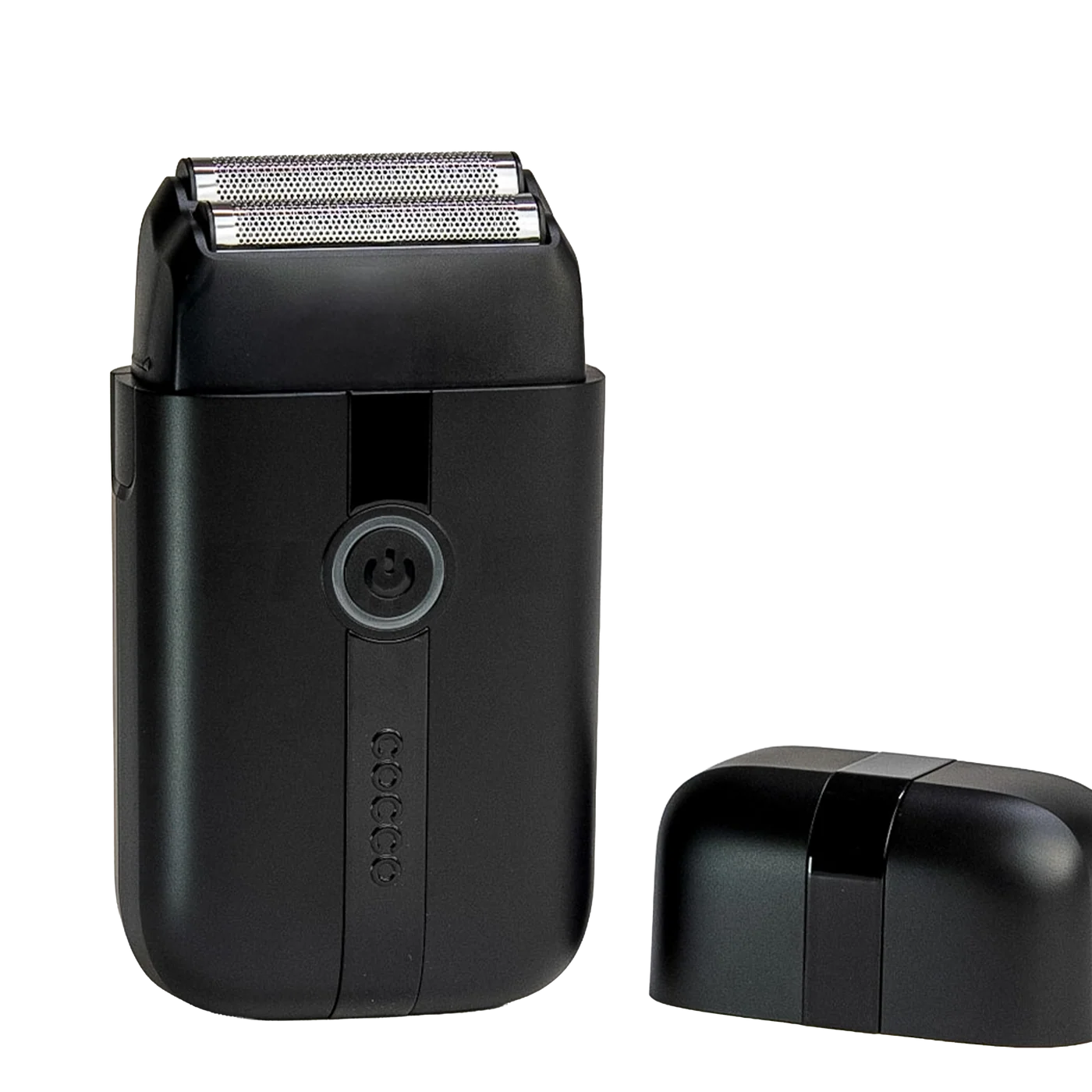 Cocco Veloce Lite Shaver Black/Black Stripe — All-Black Foil Shaver