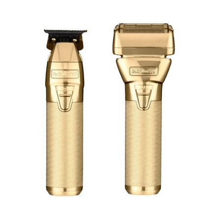BaBylissPRO FXONE GoldFX Trimmer & Foil Shaver Bundle - Tool Only (FX1FSTGTO)