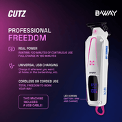 B-Way Trimmer Cutz White