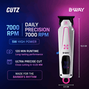 B-Way Trimmer Cutz White